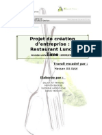 Rapport de Projet Restaurant Lunch Time
