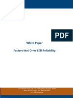 Factors Driving LED Reliability