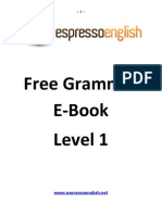 Free English Grammar - Level 1