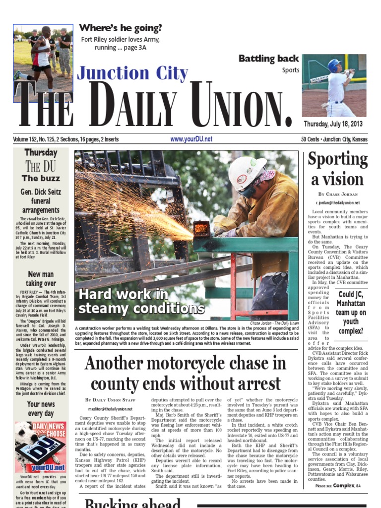 071813 Daily Union Stars Supernova