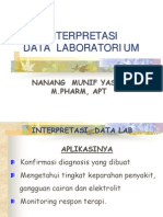 Interpretasi Data Kreatinin Klirens