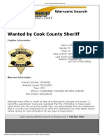 Cook County Sheriff Warrant Search MARK C LUTZ