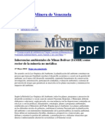 La Revista Minera de Venezuela