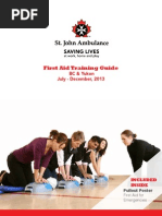 Download St John Ambulance Training Guide July - December 2013 by StJohnAmbulanceBCYT SN154594129 doc pdf