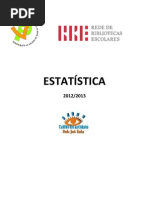Dados Estatisticos DEF 2012 2013