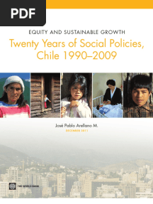 Twenty Years of Social Policies, Chile 1990-2009. Equity and Sustainable Growth