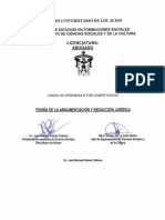 Teoria de La Argumentacion y Redaccion Juridica