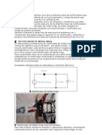 Rectificador de Media Onda