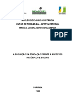 a evolução da educação frente a aspectos sociais e históricos - história da educação