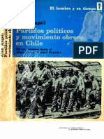 Angell 1972. Partidos Políticos y Movimiento Obrero en Chile