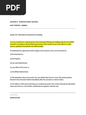 National Land Code Malaysia Notary Public