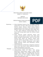 Peraturan Daerah Kabupaten Dompu Nomor 18 Tahun 2011