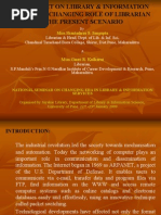 Download Impact of IT on LIS  Changing Role of Librarian by shantashri SN15464692 doc pdf