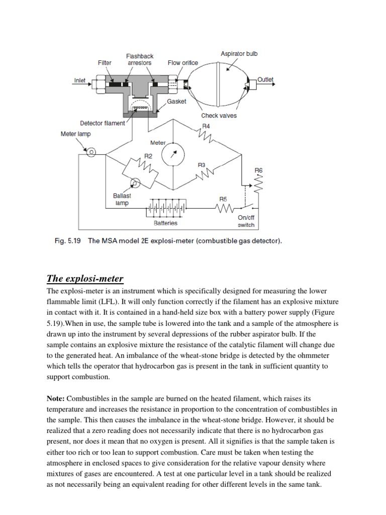 Explosi-Meter: Combustible Gas Detection | PDF | Combustion | Gases