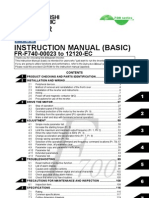 Mitsubishi F700 VFD Instruction Manual-Basic