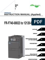 Mitsubishi F700 VFD Instruction Manual-Applied