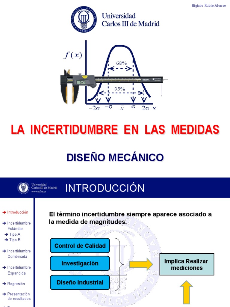 OCW Introduccion A La Incertidumbre De Medidas PDF