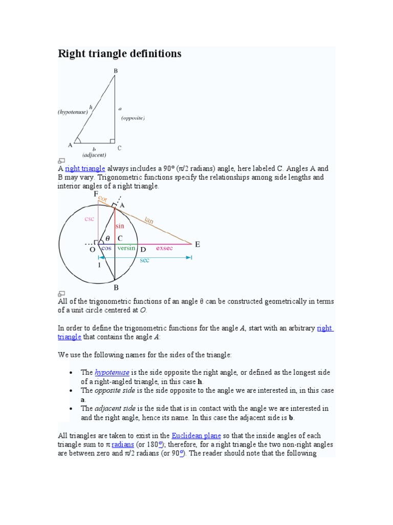 Right Triangle Definitions Doc Functions Triangle 1571160391
