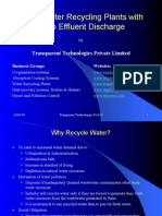 ENV - Wastewater Recycling Plants