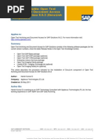 Sap Open Text Imaging Installation
