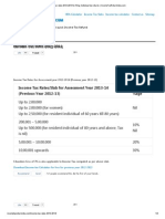 Income Tax Rates 2013-2014 for Filing Individual Tax Returns _ IncomeTaxReturnIndia