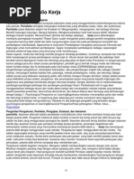 contoh kata refleksi Format Portofolio