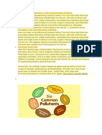 Emissions From Industries and Manufacturing Activities: Click Here To See The Effects