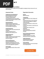 ITSM Assessment Artifacts-1