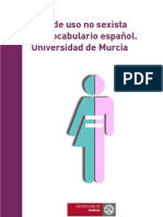 Guía lenguaje no sexista Murcia