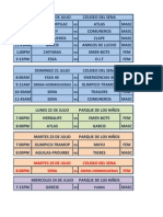 11a Programacion Julio 20,21,22,23,24