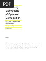 Download Examining Motivations of Spectral Composition by b6a6r6n SN15471308 doc pdf