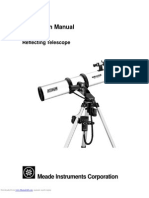 Meade telescop manual ds114at 