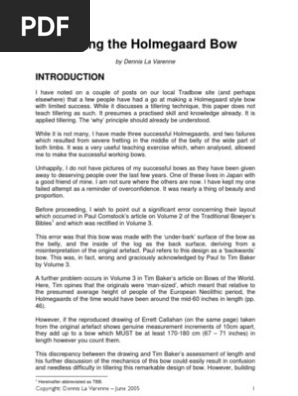 2005_Tillering the Holmegaard Bow-2