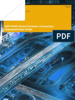SAP HANA Direct Extractor Connection Implementation Guide En