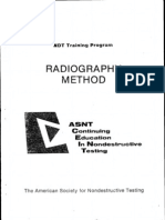 Radiography Method Training