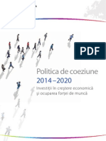 Politica de Coeziune 2014-2020