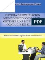 00 Sistema De Evaluacion Medica Psicológica Para Obtener Un Brevete En El Perù