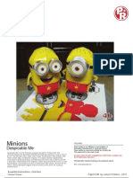 Minions Despicable Me PaperCraft MU - Chicharito Version