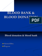 Blood Bank & Blood Donation
