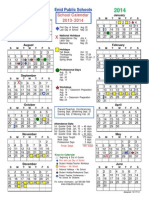 2013-14 Calendar