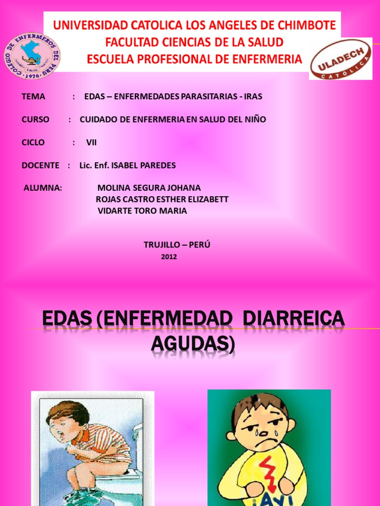 Manejo de EDAS en Enfermería Infantil | PDF | Diarrea | Asma