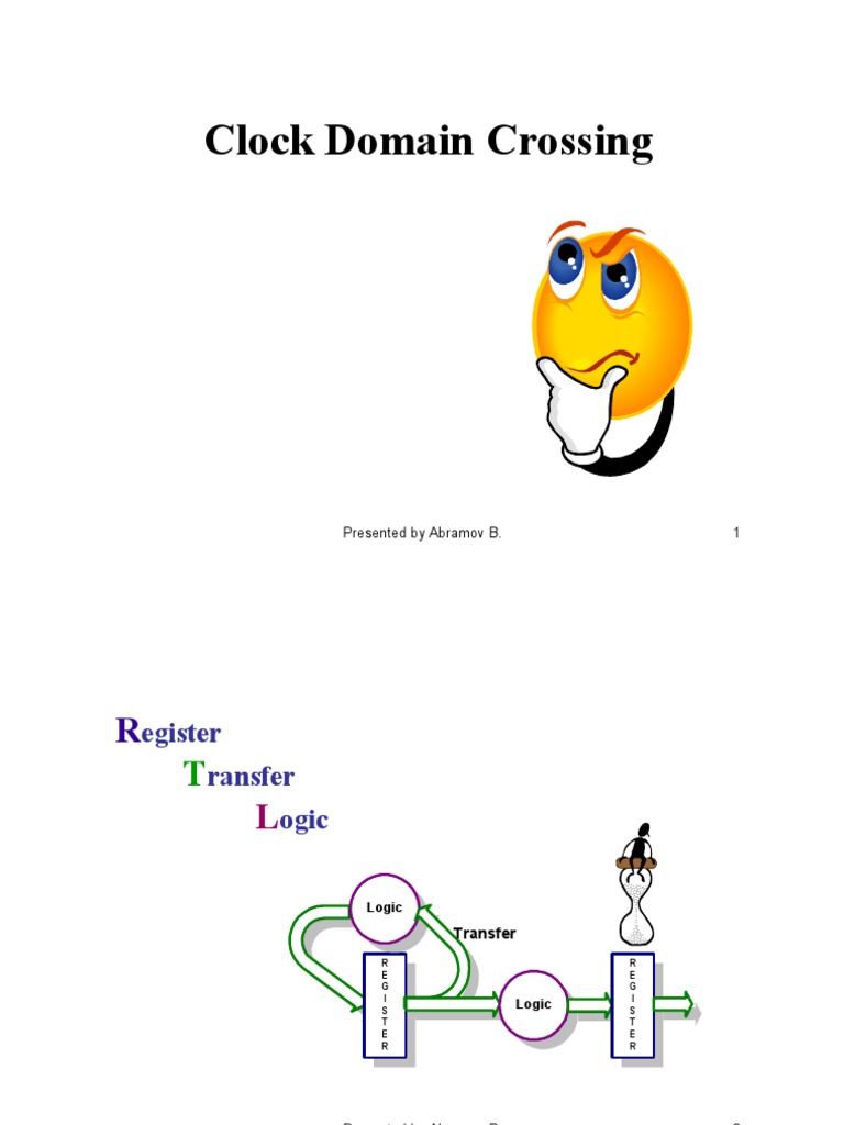 Clock Domain Crossing Techniques and Solutions PDF Electrical