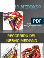 Recorrido Del Nervio Mediano - Plexo Braquial