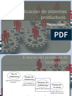 Localizacion de Sistemas Productivos