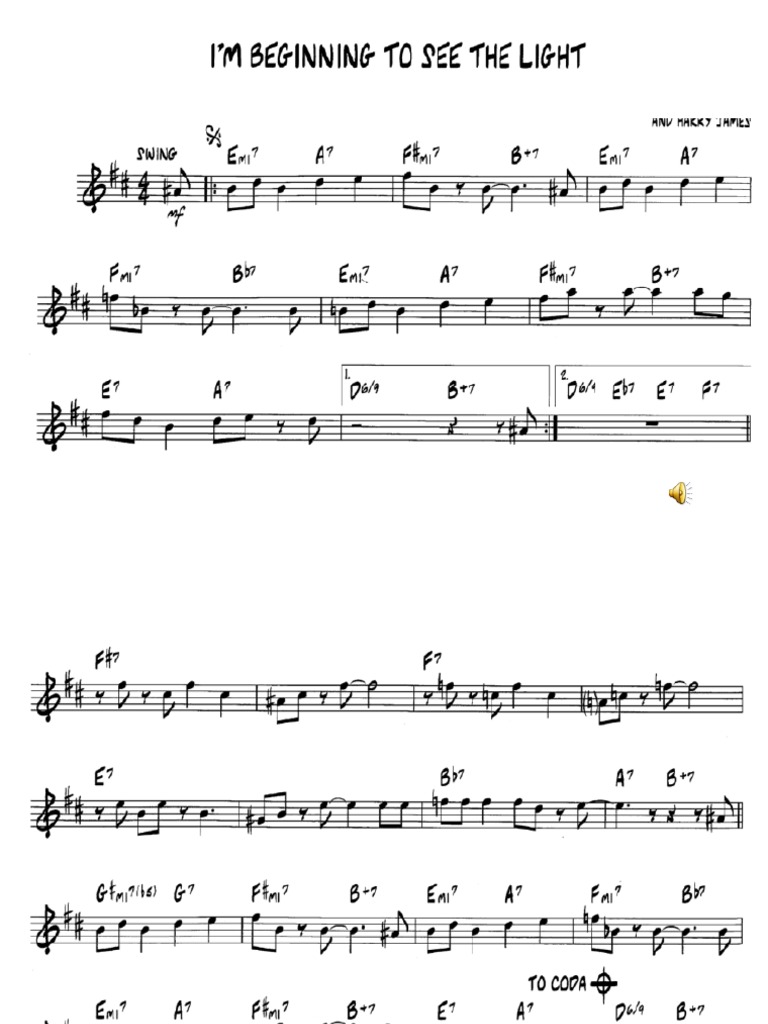 I M Beginning To See The Light