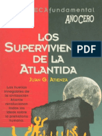 Juan G Atienza Los Supervivientes de La Atlantida