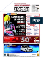 Le Quotidien D Oran Du 18.07.2013 PDF