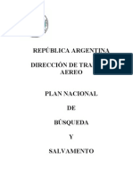 Plan Nacional de Busqueda y Salvamento (2007)