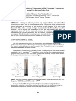 Analyzing the Tribological Phenomena in Hot Extrusion Processes By