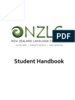 뉴질랜드 NZLC 학생핸드북